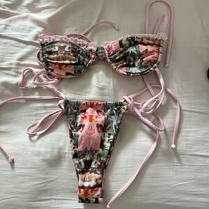 strawberry milk mob bikini